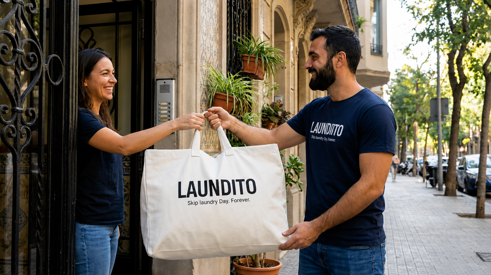 Welcome to Laundito: laundry, from your neighbour